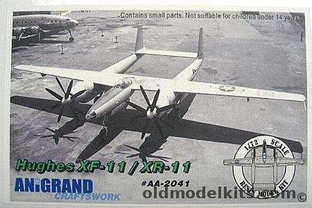 Anigrand 1/72 Hughes XF-11 / XR-11, AA2041 plastic model kit